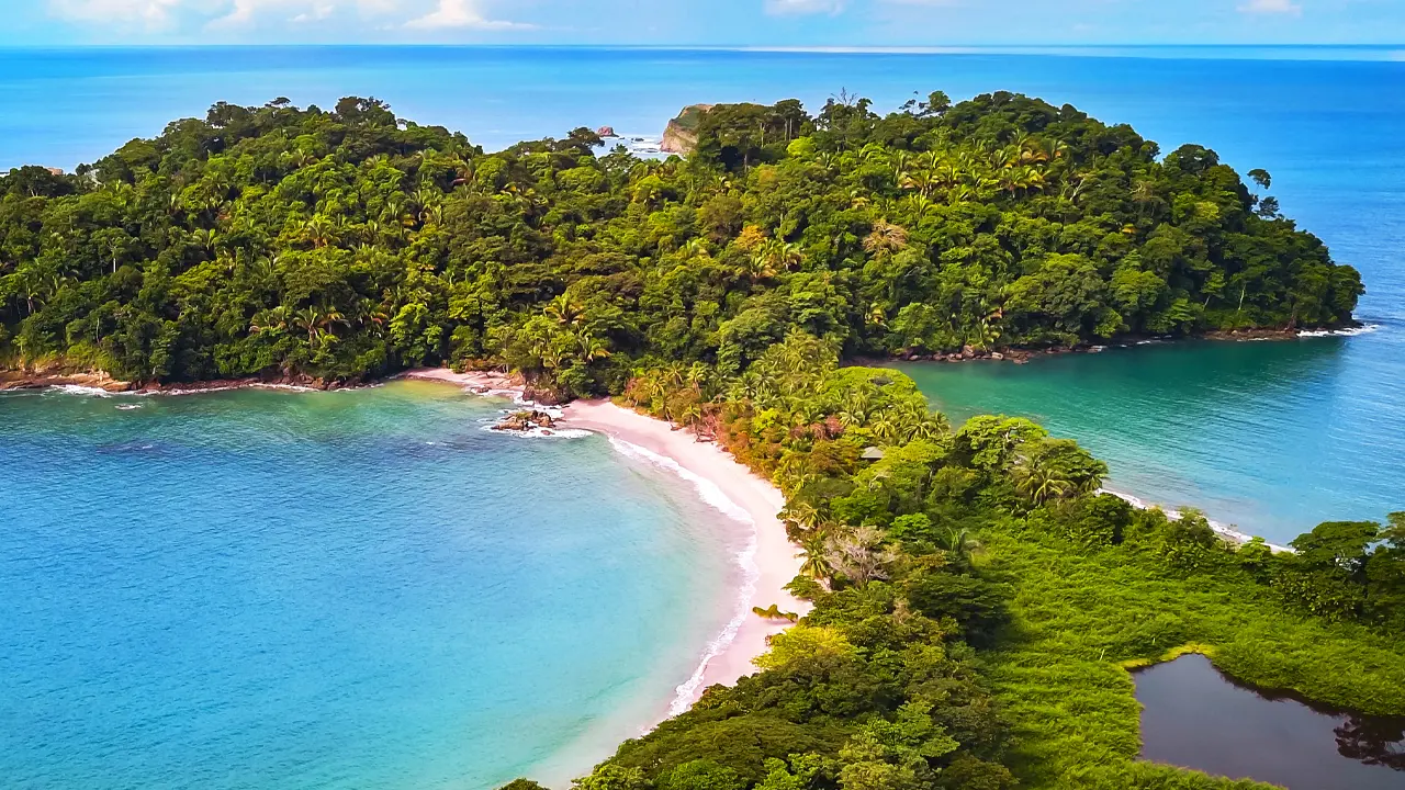 Manuel Antonio, Costa Rica seen from Tabulia Tree Hotel, Quepos